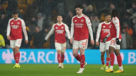 لاعبو ريال مدريد وأرسنال في منافسات دوري أبطال أوروبا 2026